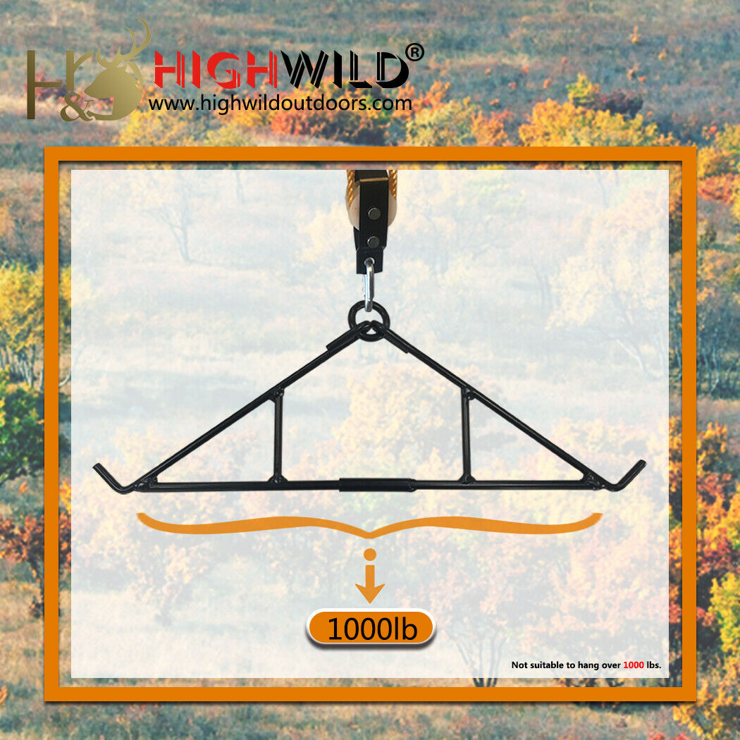 Highwild Game Hanging Gambrel - 1000 lbs - Fresh Stock Dated December 2025