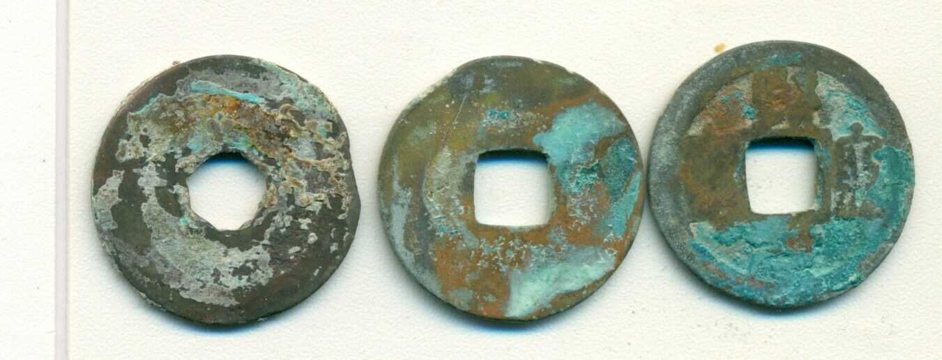 3 CASH COINS from CHINA -  HSI NING (1068 to 1078 A.D.) - Fresh Stock Dated February 2026