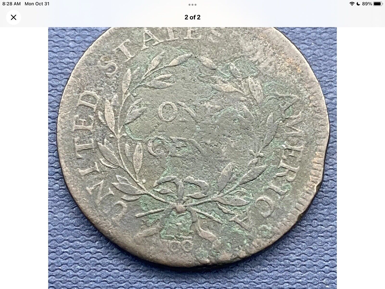 1796 Large Cent Liberty Cap - Fresh Stock Dated February 2026