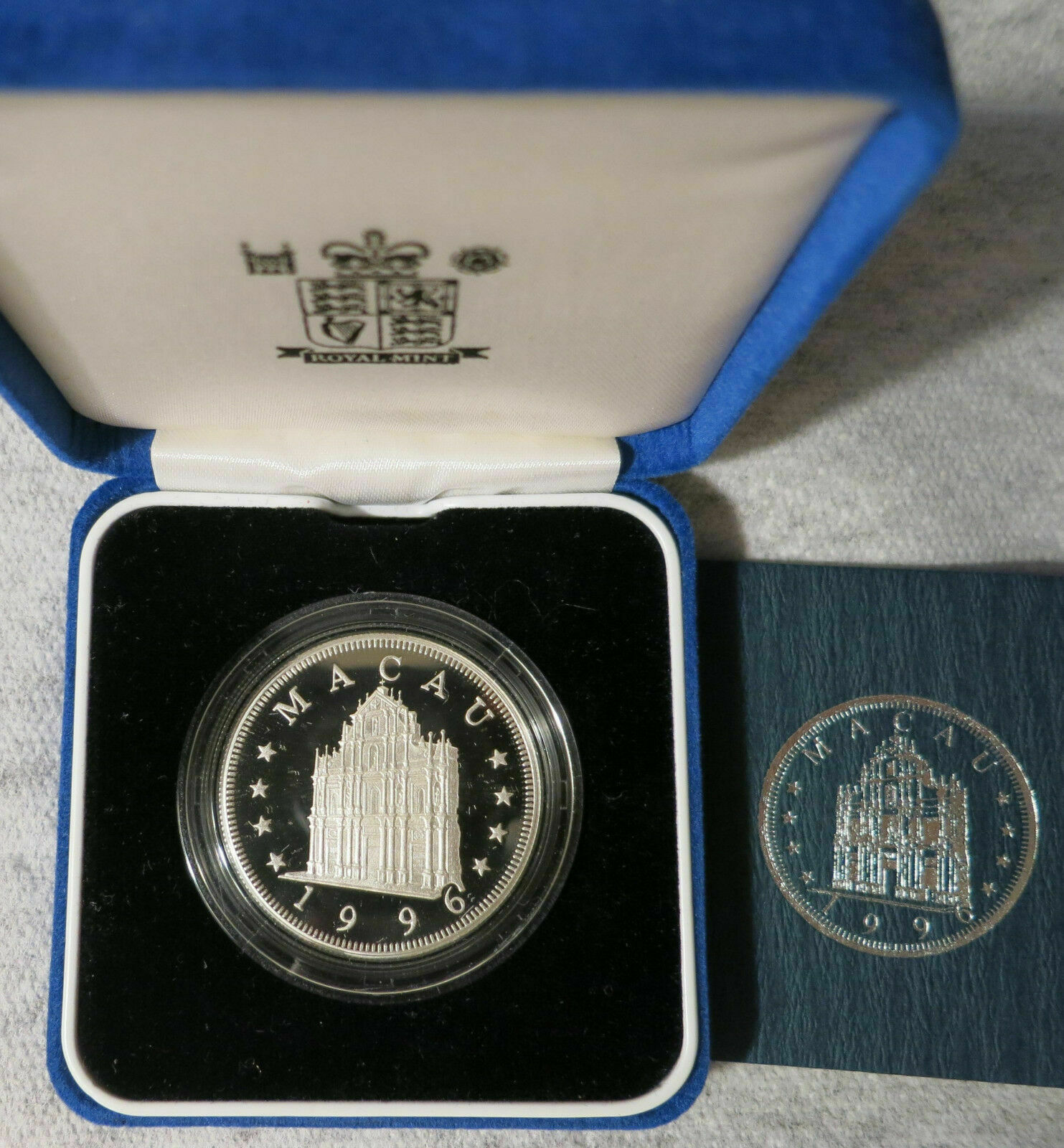 1996 Macao Lunar Year of the Rat Silver Proof 100 Patacas Macau - Fresh Stock Dated February 2026