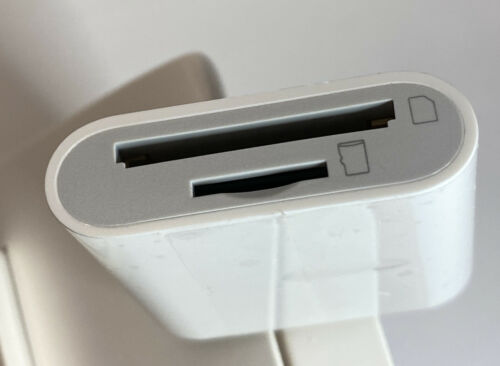 2 in 1 Memory card Camera Reader~ Plugs into apple Phones,tablets,etc. - Fresh Stock Dated February 2026