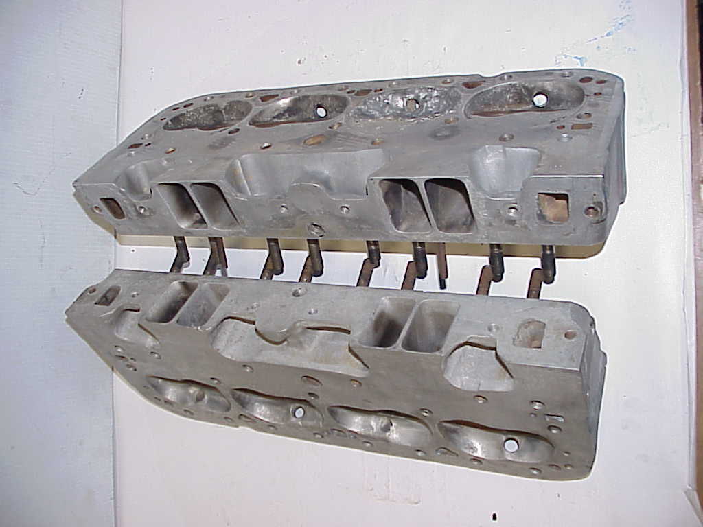 2 Brodix -08 BARE 23° Aluminum Heads SB Chevy UMP WIssota NHRA Mudbog - Fresh Stock Dated February 2026