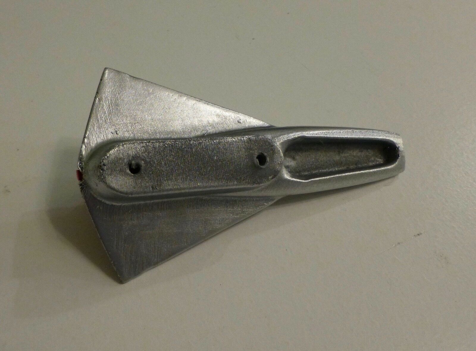 Reproduction Huffy bicycle fender ornament Silver Jet Eldorado El Camino Corvair - Fresh Stock Dated February 2026