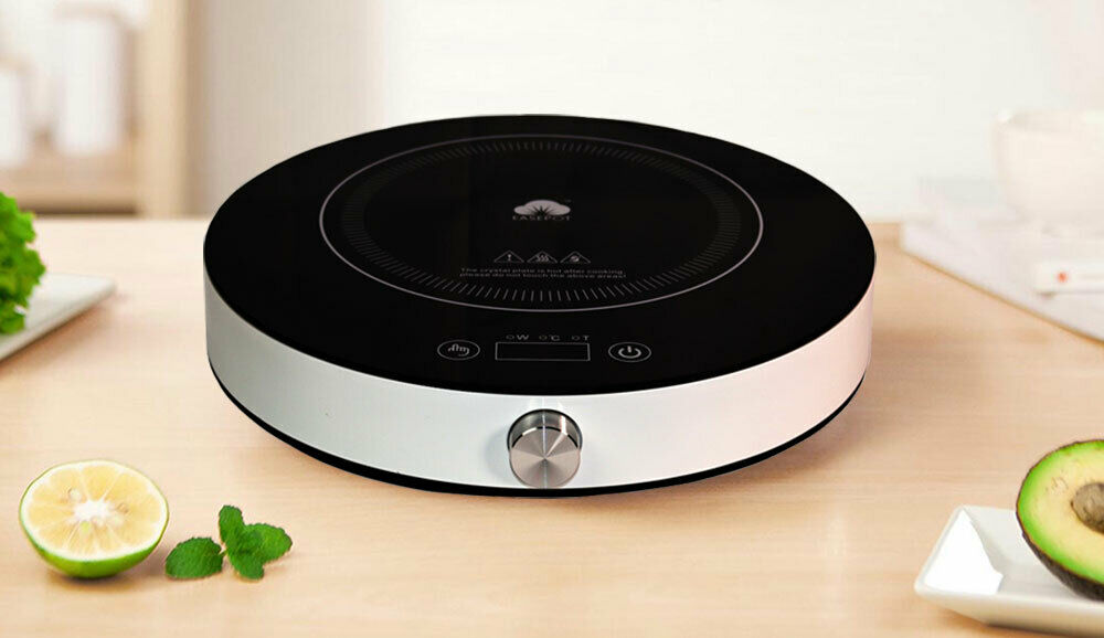 1800W Induction Cooktop Portable Countertop Single Cooker Burner Stove Hot Plate - Fresh Stock Dated December 2025