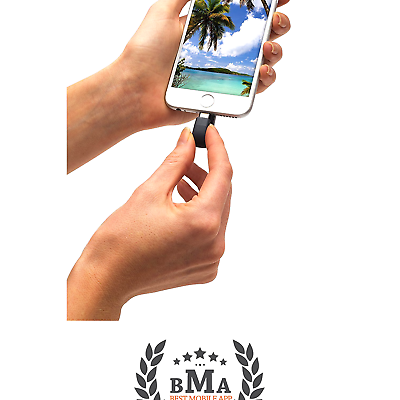 SanDisk iXpand Flash Drive 128GB for iPhone and iPad, Black/Silver, (SDIX30C-... - Fresh Stock Dated February 2026