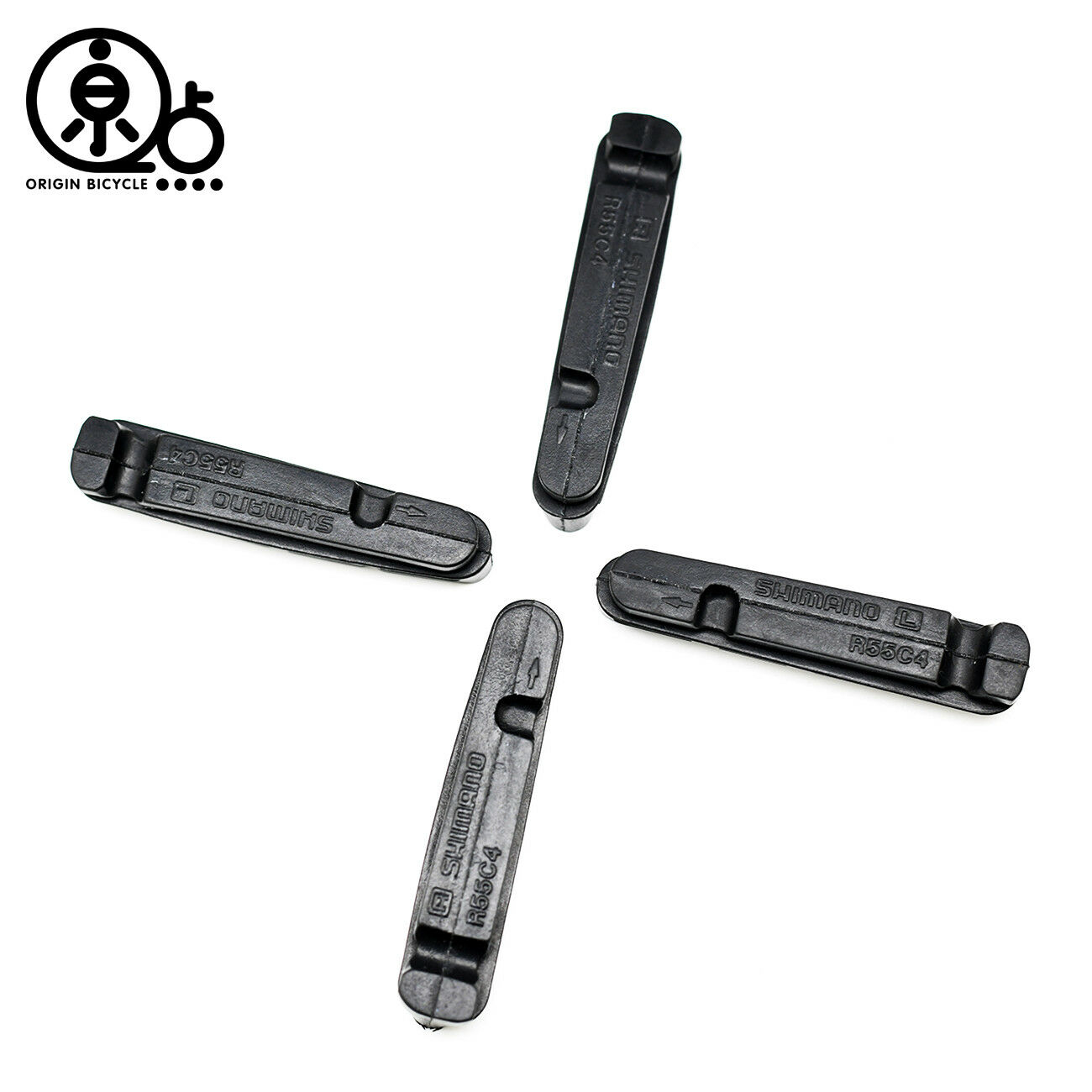 2Pair SHIMANO R55C4 DURACE ULTEGRA 105 ROAD BIKE BRAKE PADS Aluminum Rim - Fresh Stock Dated February 2026