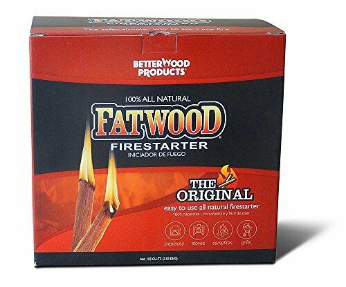 Fatwood Firestarter Box, 5-Pounds - Fresh Stock Dated December 2025