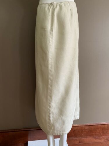 Vintage 90s Calvin Klein Linen Skirt, Size 4 - Fresh Stock Dated February 2026