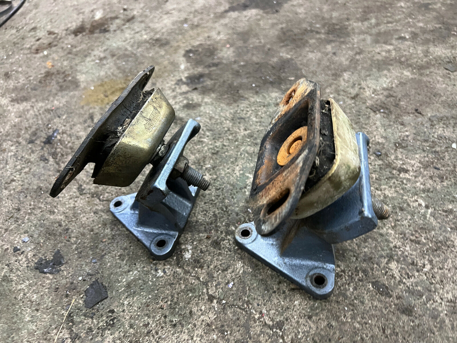 Yamaha Inboard 4.3L # 12281400 Engine Mounts from V6 4.3 6T8 - Fresh Stock Dated February 2026