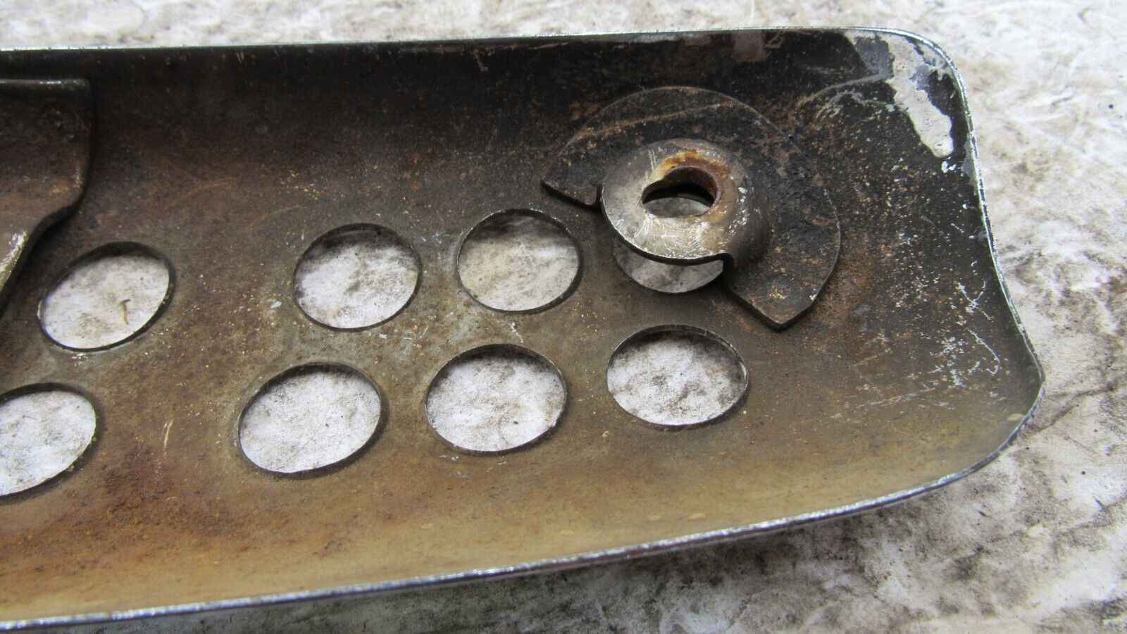 1972 Honda CL350 Scrambler OEM Lower Exhaust Heat Shield Cover Protector - Fresh Stock Dated February 2026