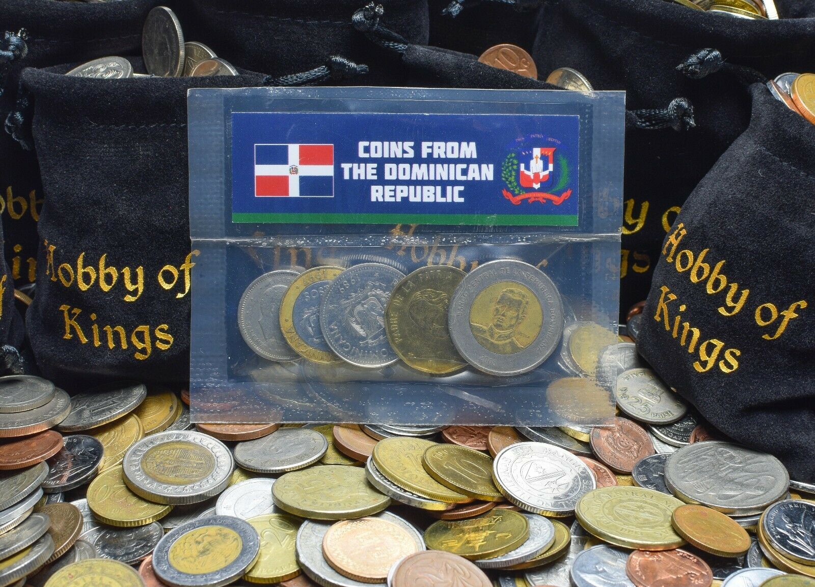 5 DOMINICAN REPUBLIC COIN DIFFER COLLECTIBLE CARIBBEAN COINS FOREIGN CURRENCY - Fresh Stock Dated December 2025