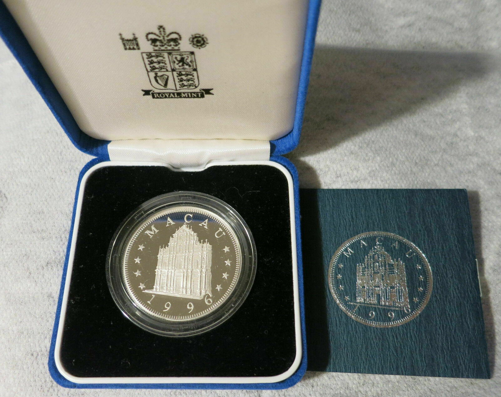 1996 Macao Lunar Year of the Rat Silver Proof 100 Patacas Macau - Fresh Stock Dated February 2026