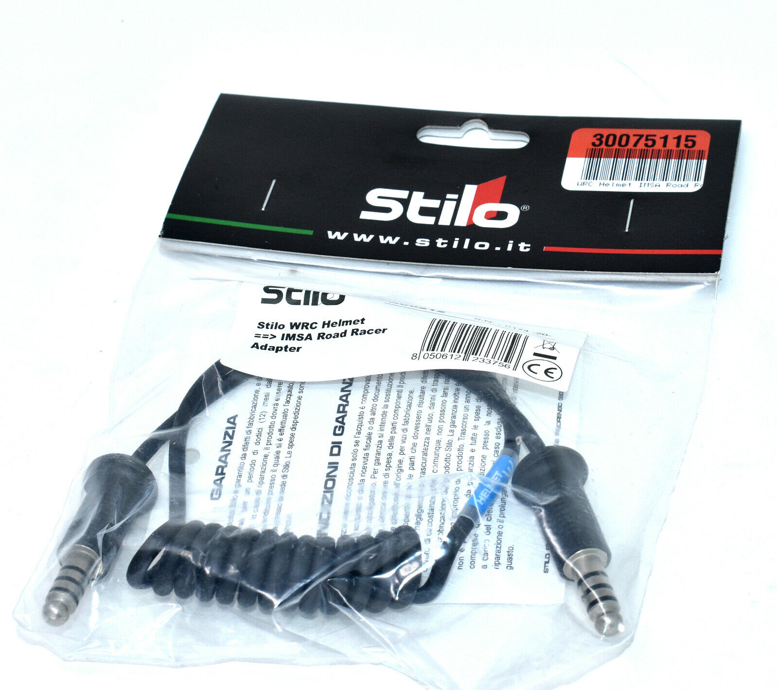 Stilo AC0212 WRC Helmet IMSA Road Racer Adapter - Fresh Stock Dated February 2026