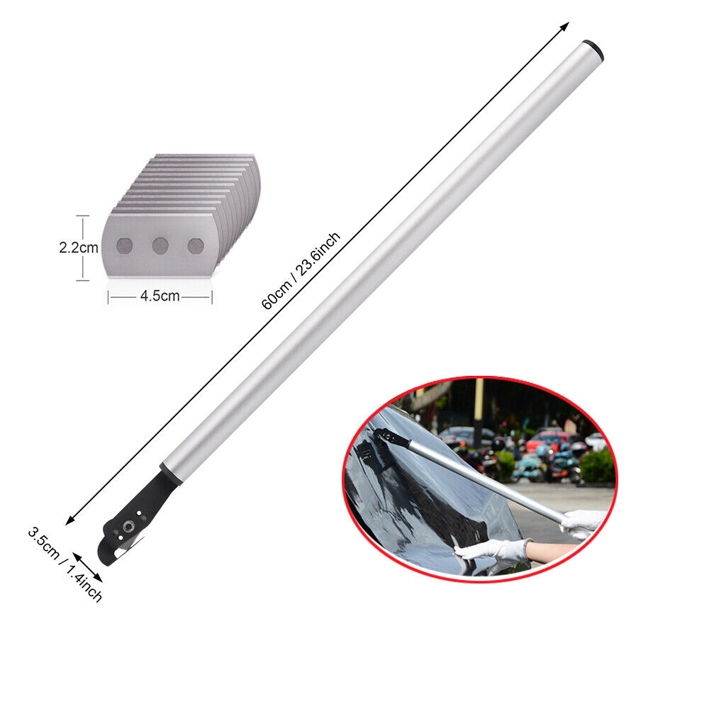 23inch Back Slitter Vinyl Stickers PTFE Art Knife & 10 Blades Paper Cutting Tool - Fresh Stock Dated February 2026