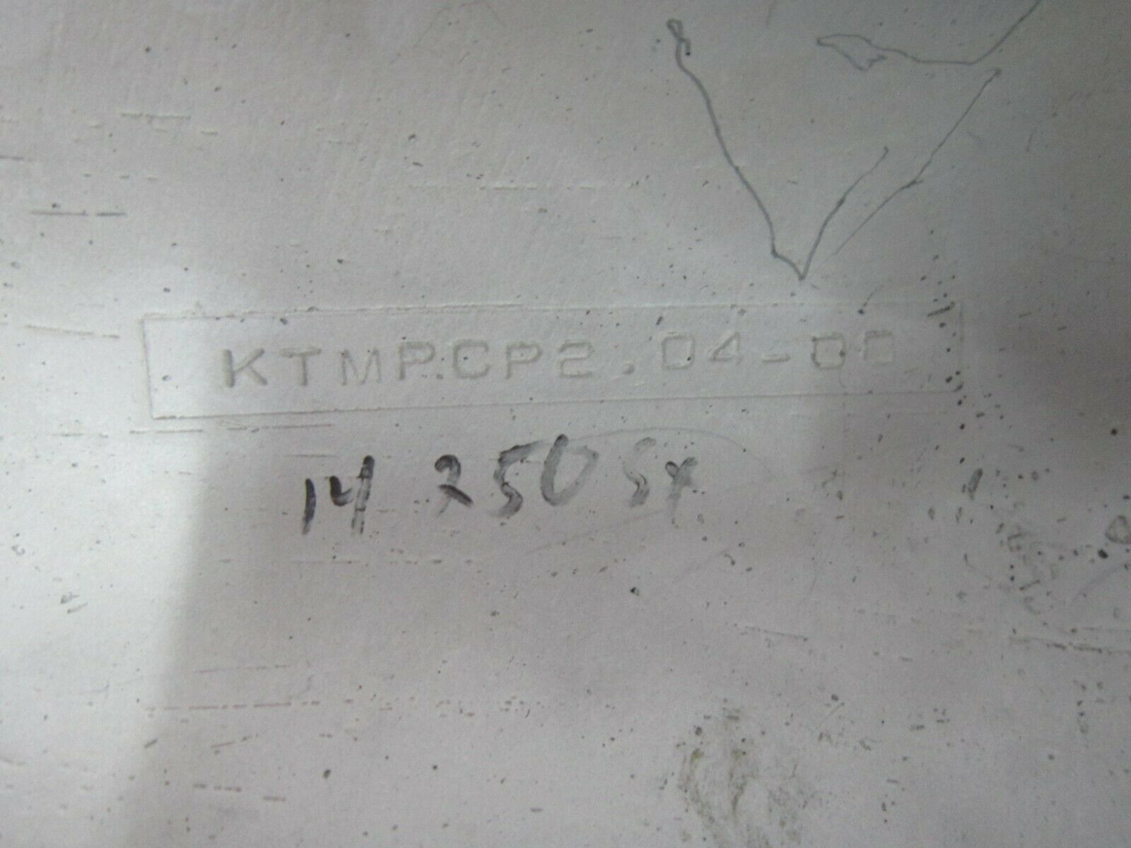 Carbon Fiber Heat Shield P3 101066-PC For KTM Husqvarna 250/300 w/Pro Circuit - Fresh Stock Dated February 2026