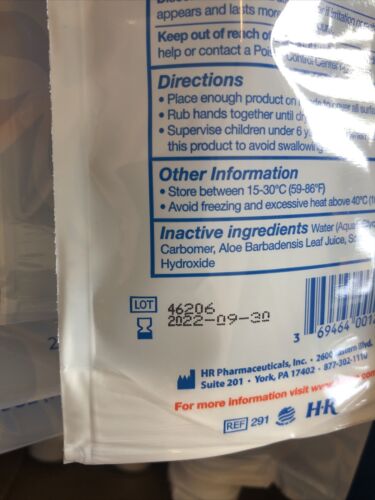 Allovo Hand Sanitizer - 24 pack - Pouches 2 OZ - Made in USA - Fresh Stock Dated February 2026