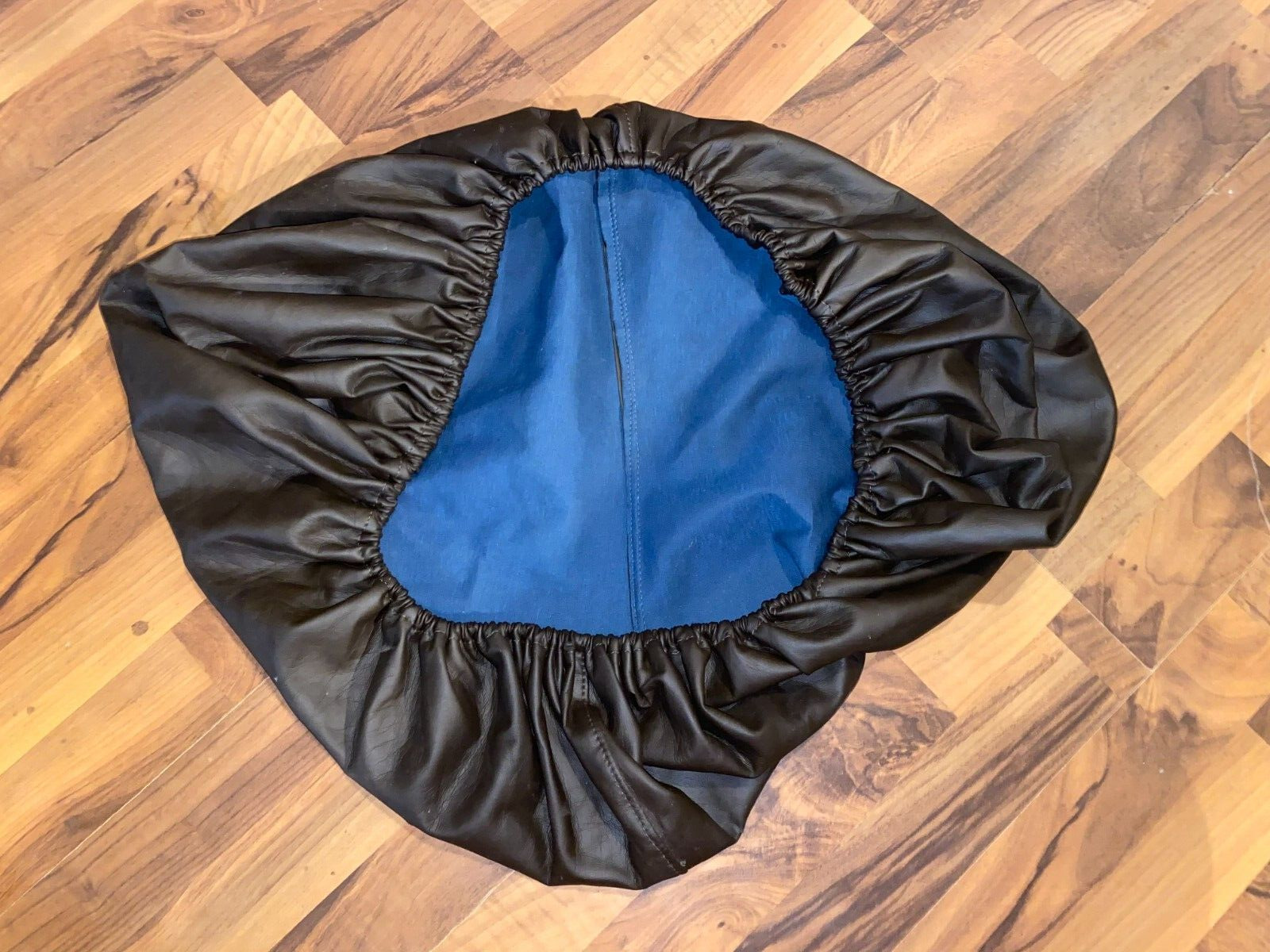 BROWN NAUGAHYDE ENGLISH SADDLE COVER 24'' X 31'' - Fresh Stock Dated December 2025