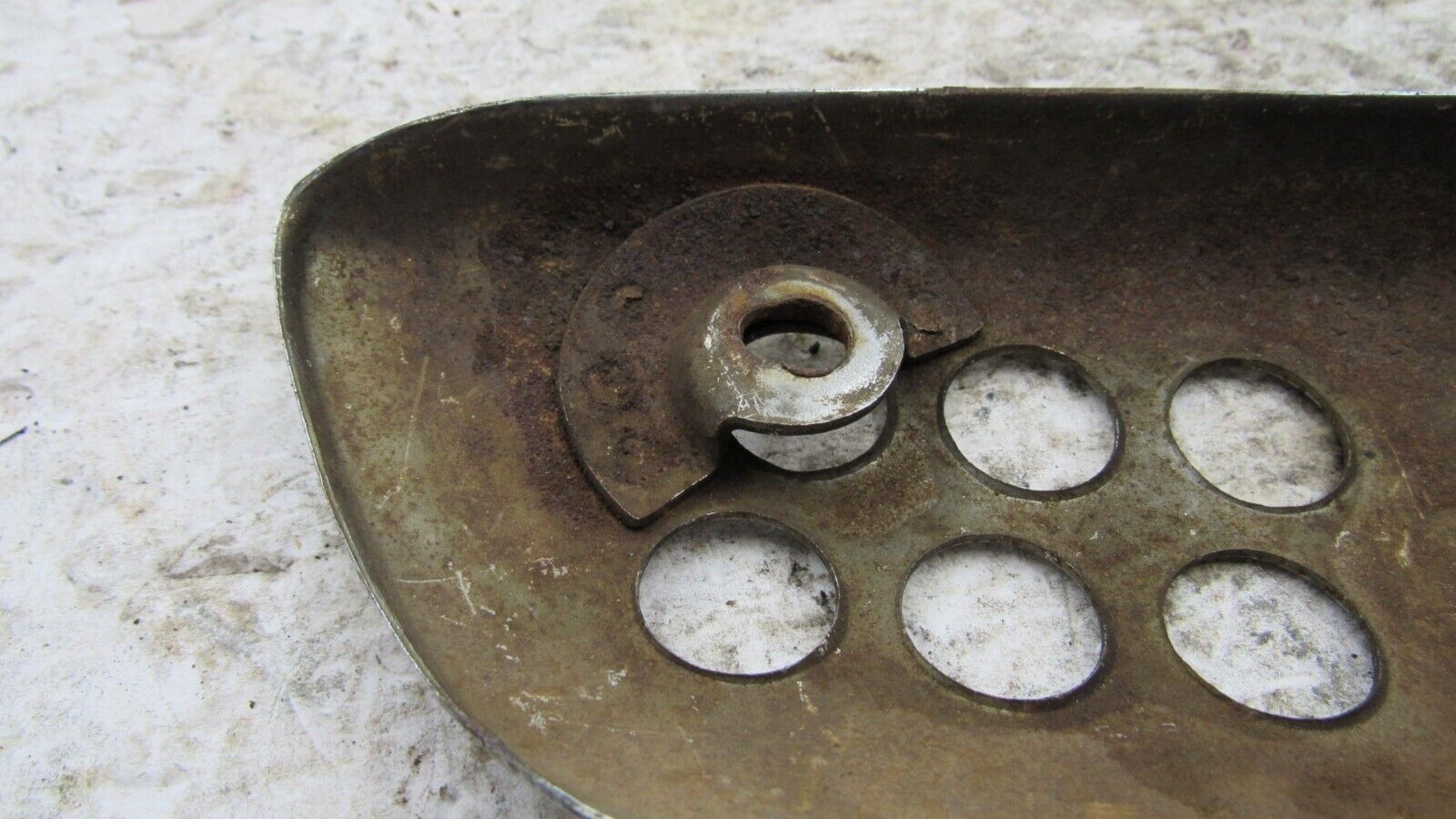 1972 Honda CL350 Scrambler OEM Lower Exhaust Heat Shield Cover Protector - Fresh Stock Dated February 2026