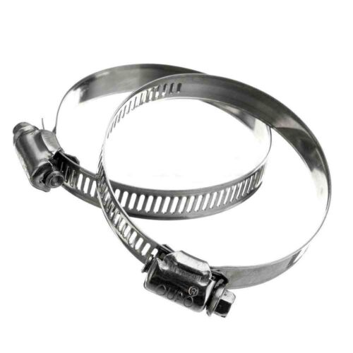 Motorcycle Chrome Exhaust Muffler Pipe Heat Shield Cover Heel Guard Universal #K - Fresh Stock Dated February 2026