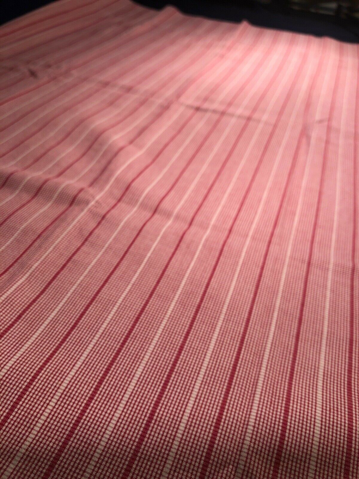 Nautica Red and Cream Stripes  Standard Cotton Pillow  Case  20