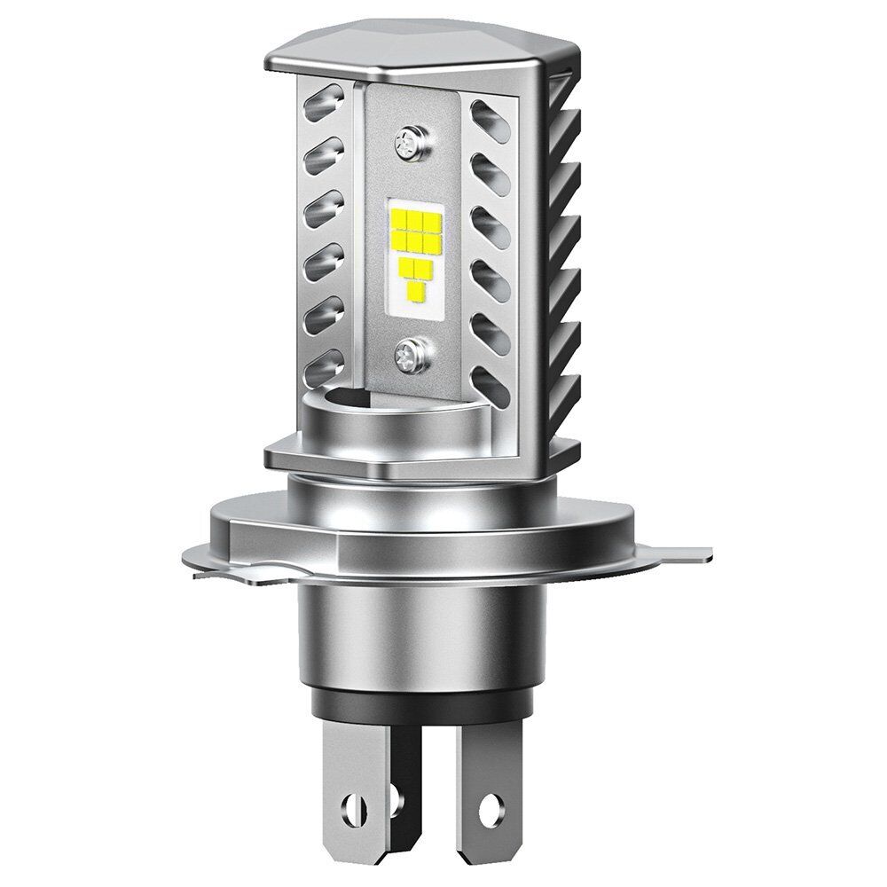 LED Motorcycle Headlight Bulb H4 9003 HB2 16000LM 6500K Xenon White Hi/Lo Beam - Fresh Stock Dated February 2026