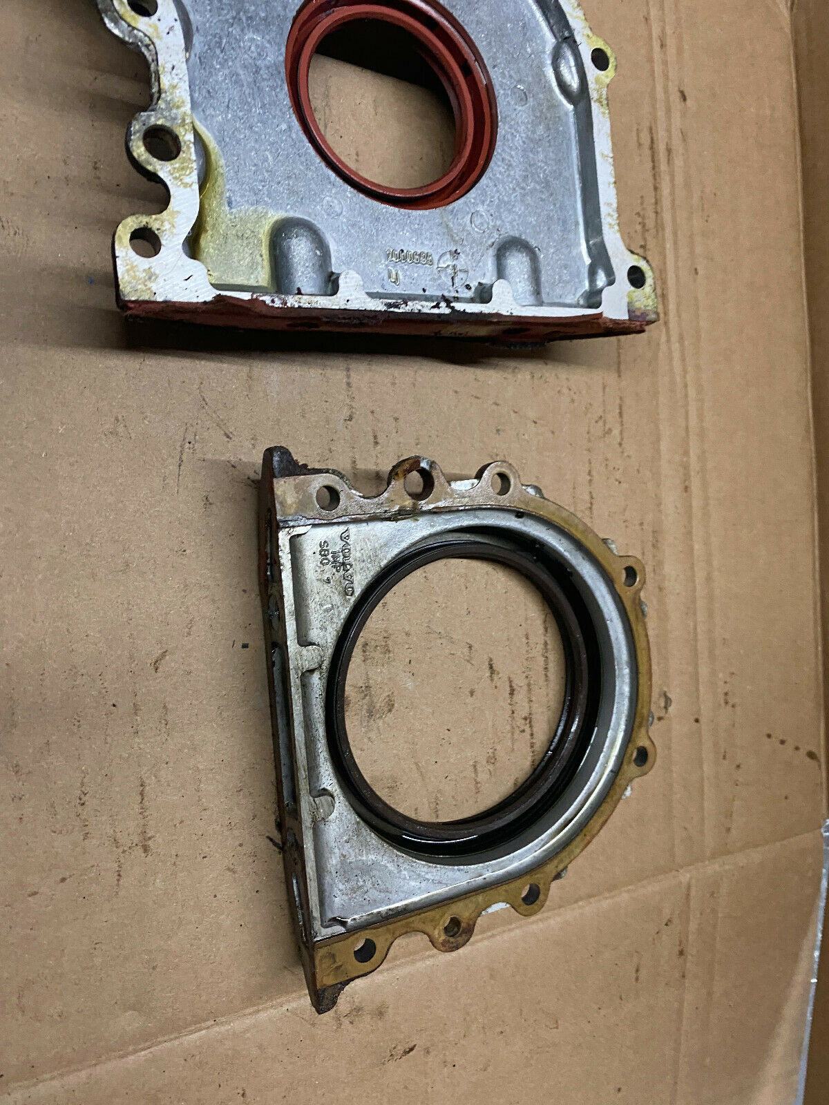 Volvo Penta Timing Gear Cover Set 4 cylinder B230 AQ 230 - Fresh Stock Dated February 2026