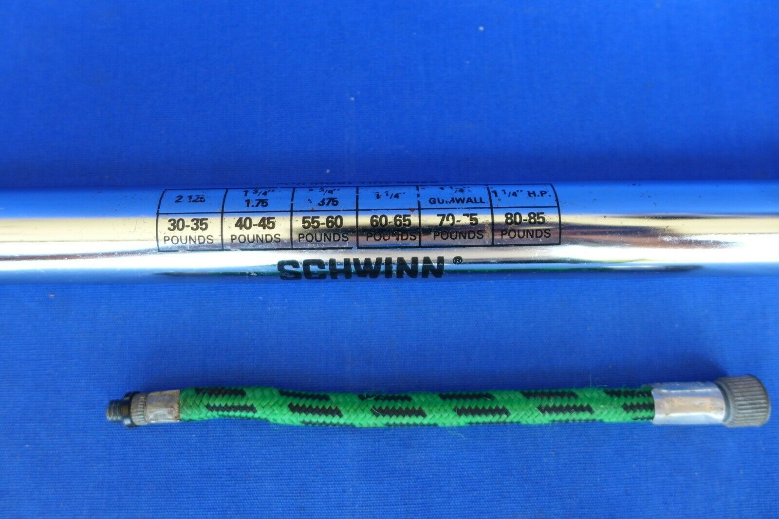 Vintage Schwinn Approved Chrome Frame Pump for Paramount or Collegiate Bike? - Fresh Stock Dated December 2025
