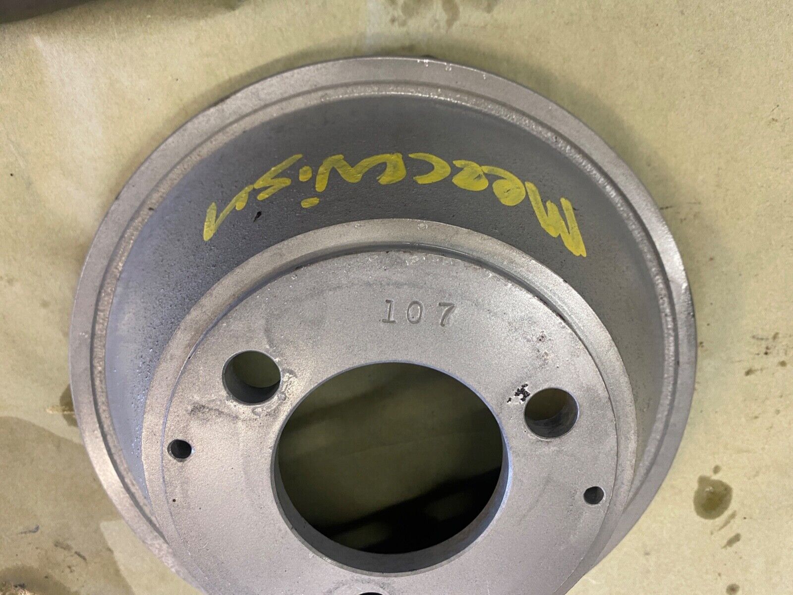 Mercruiser 3.7 Alternatoer Pulley 8