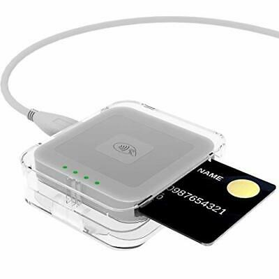 Anti-Lost Transparent Cover Case for Square Contactless Chip Card Reader - Fresh Stock Dated December 2025