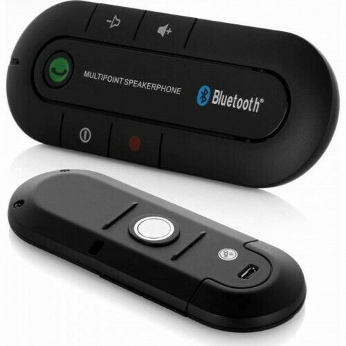 Wireless Multipoint Bluetooth Hands Free In Car Speakerphone Sun Visor Clip Kit - Fresh Stock Dated February 2026