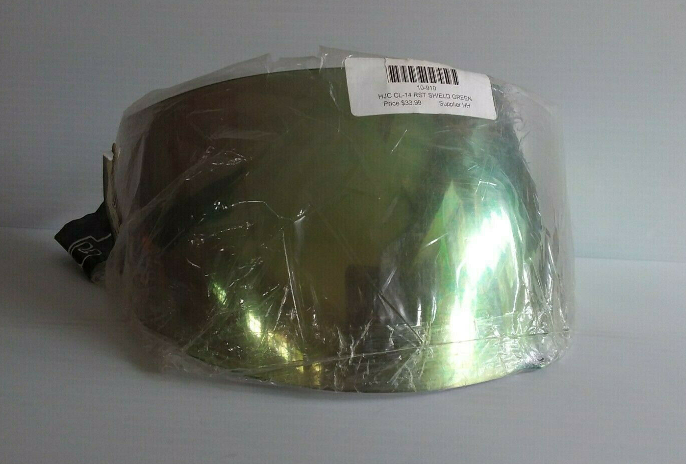 HJC CL-14 RST Helmet Shield Green 10-910, New Condition - Fresh Stock Dated December 2025