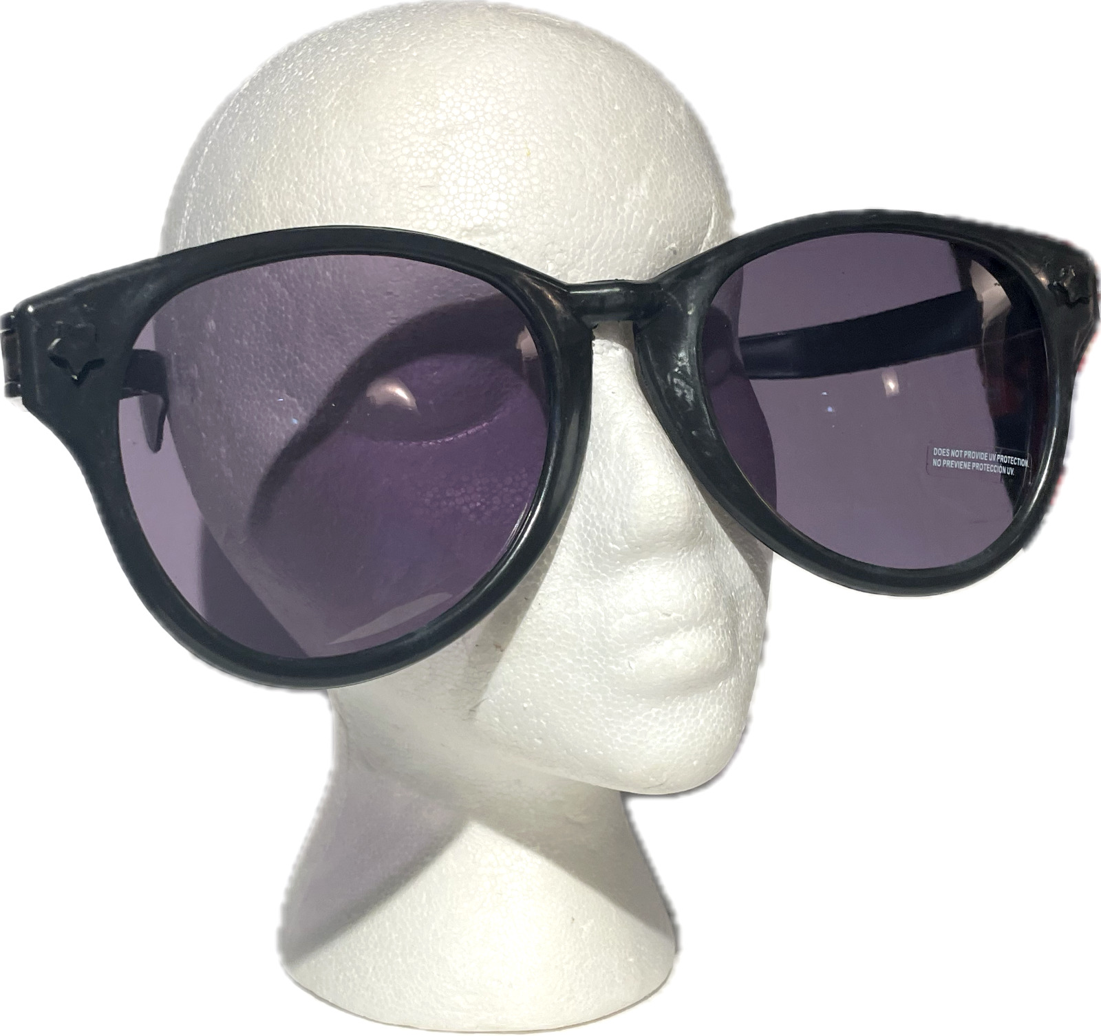 JUMBO BLACK EYE FRAME GLASSES BIG Lenses Clown Nerd Funny Giant Joke Sunglasses - Fresh Stock Dated December 2025