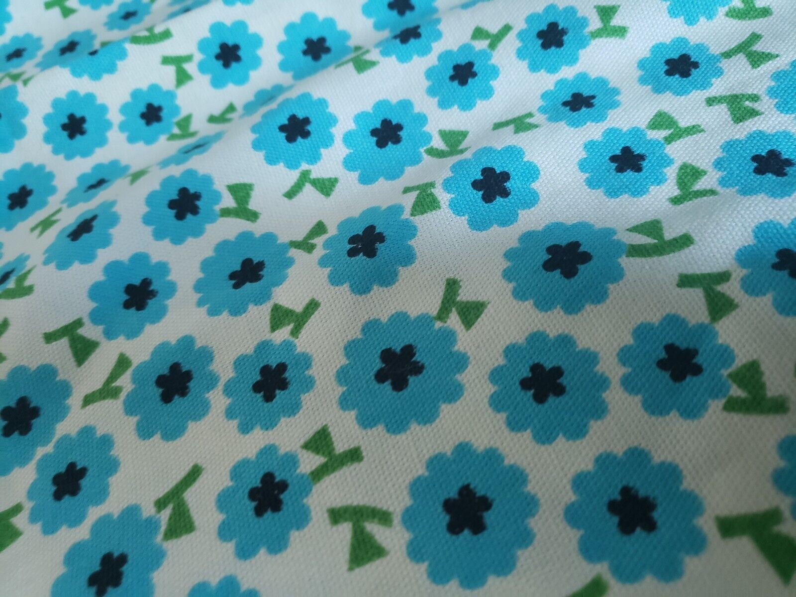 Vintage 60s Starlight Cotton floral Mod skirt sz 10 Japan - Fresh Stock Dated March 2026