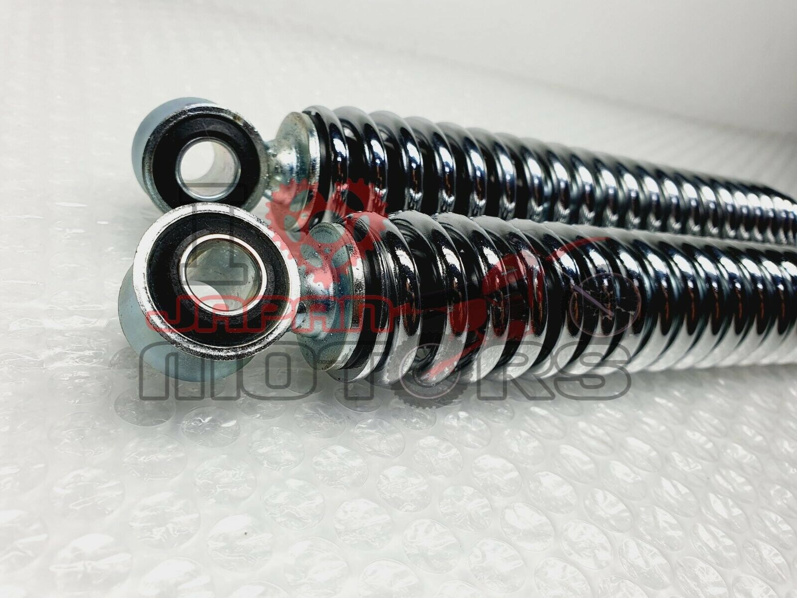 YAMAHA CHAPPY LB LB50 LB80 GT50 GT80 NEW SHOCK ABSORBER ASSY SET PAIR - Fresh Stock Dated February 2026