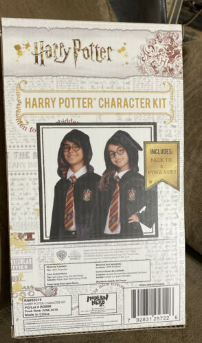 Harry Potter Character  Kit with Griffindor Necktie & Eyeglasses, NEW - Fresh Stock Dated February 2026