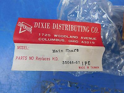NEW TRANSMISSION MAINSHAFT HARLEY DAVIDSON XLH SPORTSTER 1967-1970, 35046-67 - Fresh Stock Dated February 2026