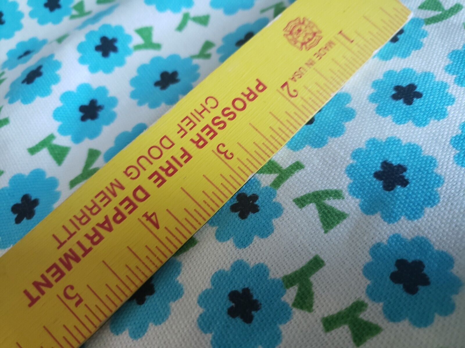 Vintage 60s Starlight Cotton floral Mod skirt sz 10 Japan - Fresh Stock Dated March 2026