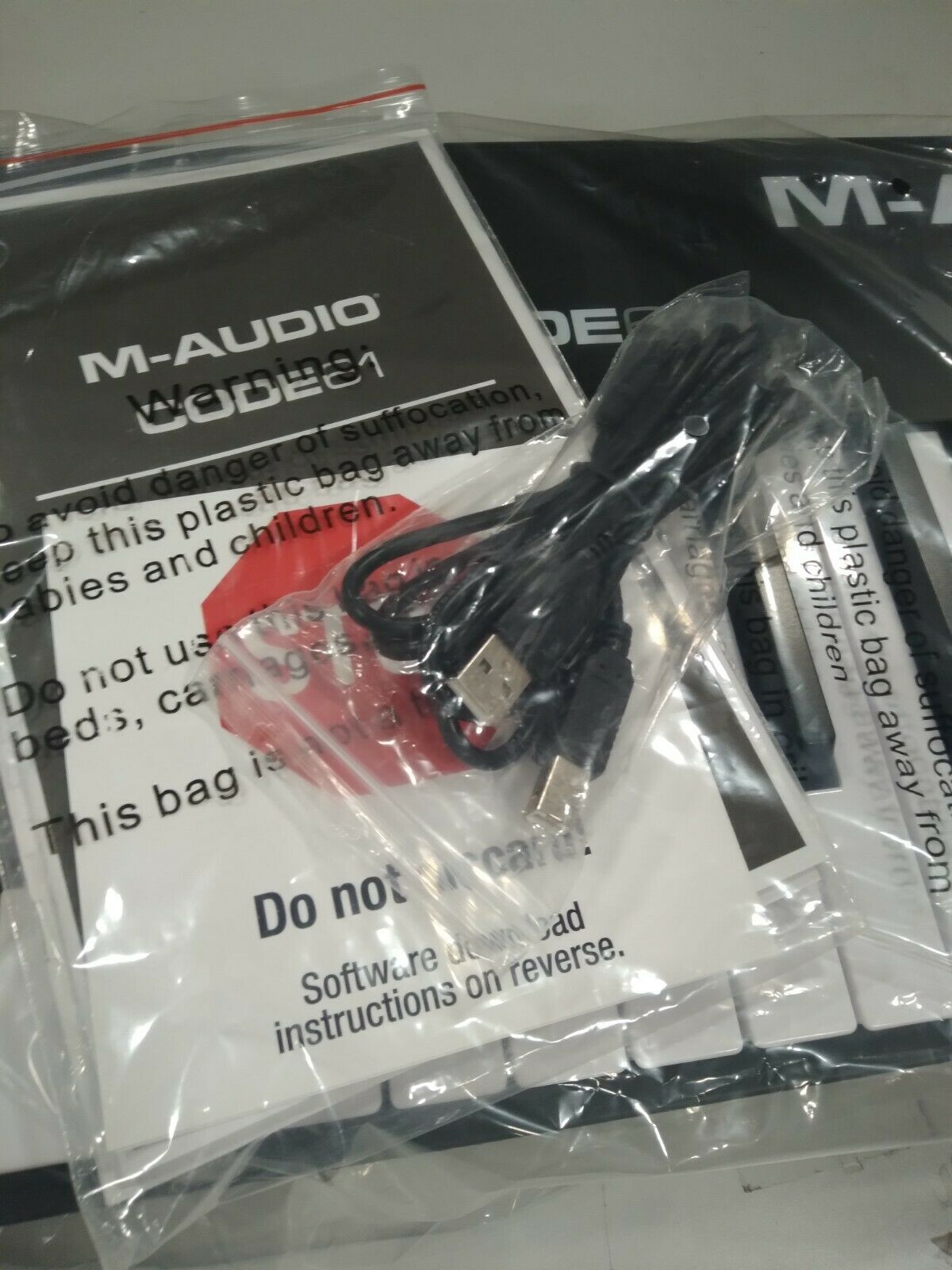 NEW M-Audio Code 61/ 61-Key USB MIDI Keyboard Controller with X/Y Pad - Fresh Stock Dated February 2026