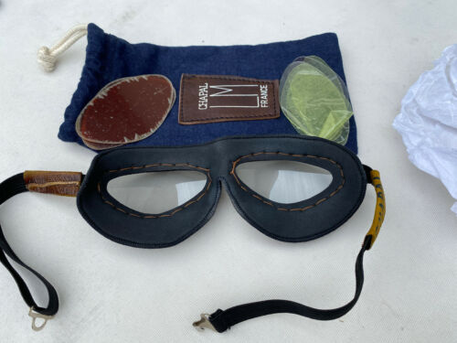 Chapal Leather Brown Goggles Vintage 300 Euro New - Fresh Stock Dated December 2025