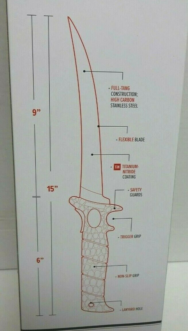 Bubba Blade BB1-9TF 9 In. Tapered Flex Fillet Knife w/ Sheath NEW - Fresh Stock Dated December 2025