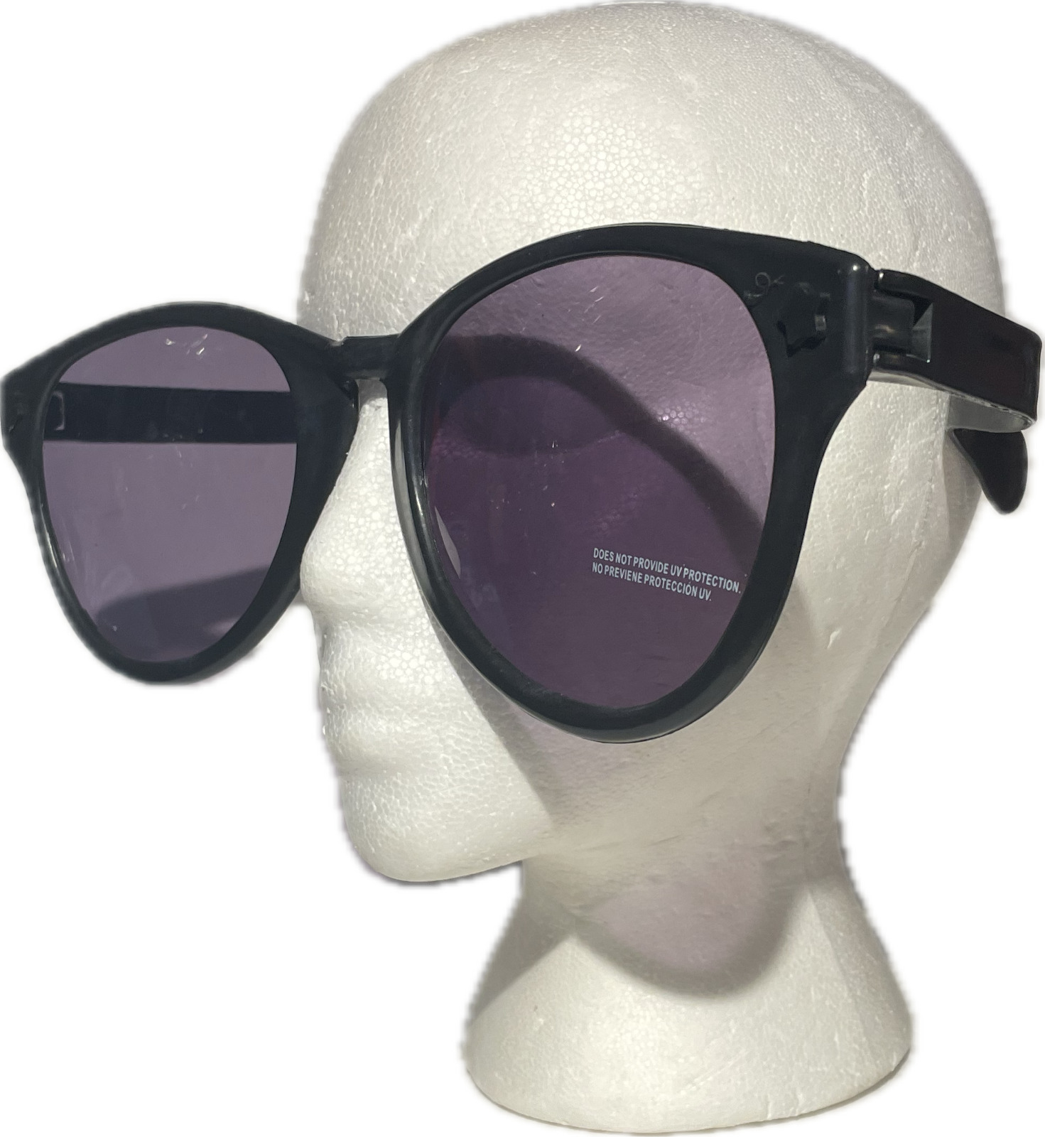 JUMBO BLACK EYE FRAME GLASSES BIG Lenses Clown Nerd Funny Giant Joke Sunglasses - Fresh Stock Dated December 2025