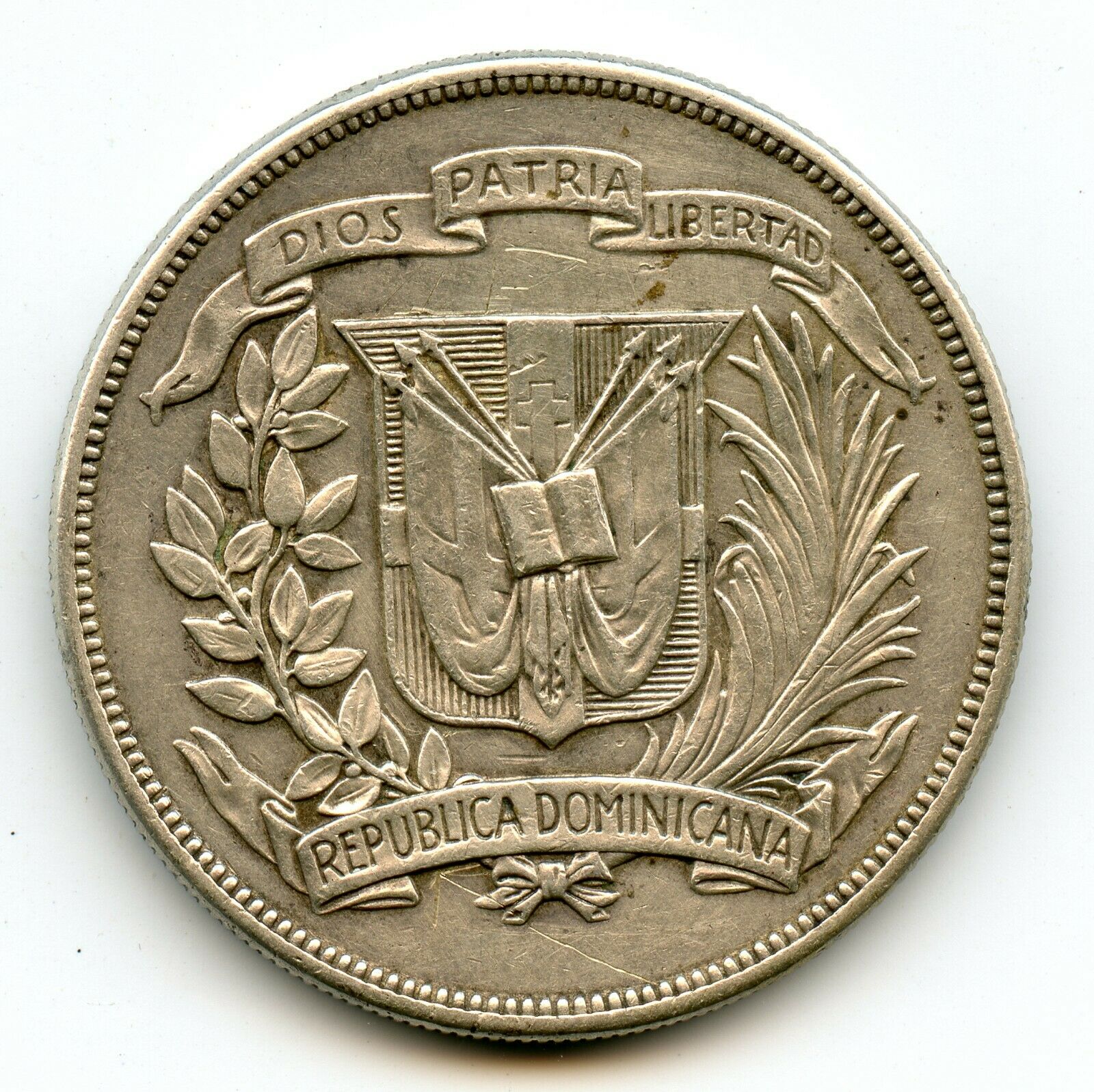 Genuine Silver 1939 Dominican Republic Peso | XF Condition - Fresh Stock Dated February 2026