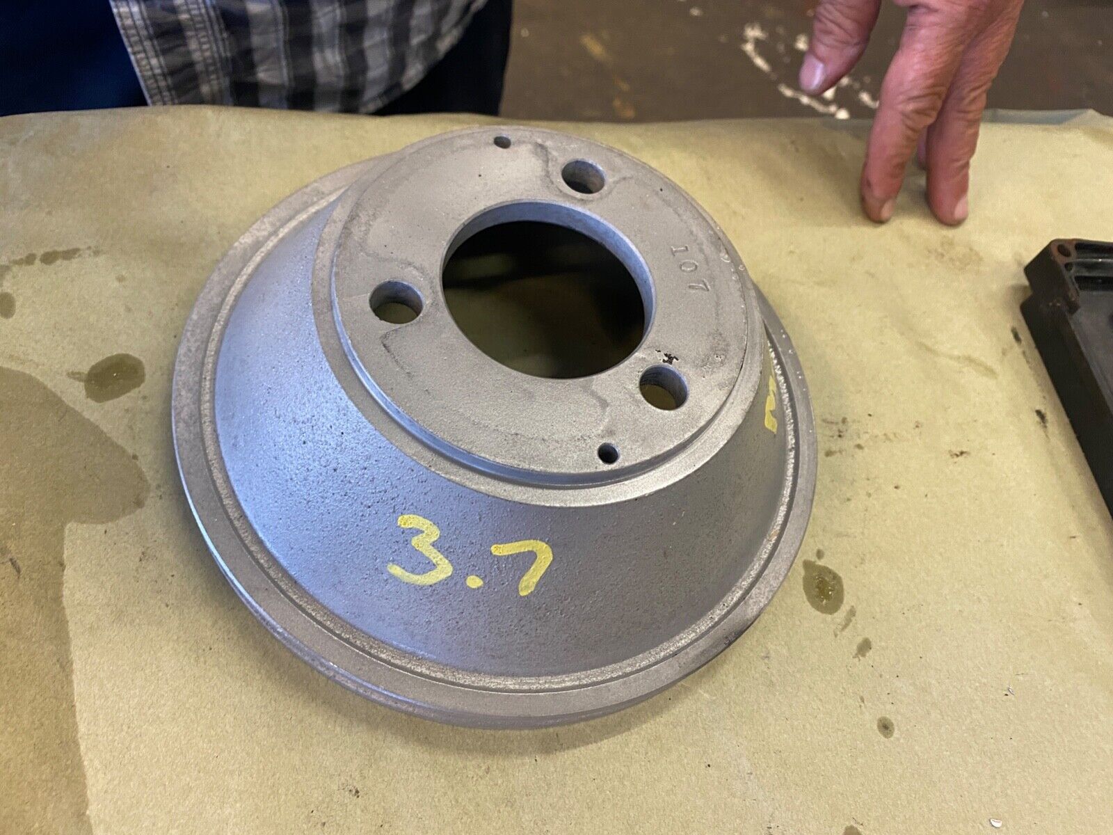 Mercruiser 3.7 Alternatoer Pulley 8