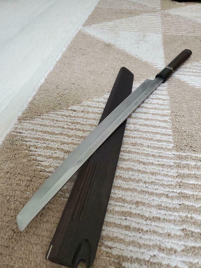 nenohi ITTETSU Takohiki Knife 360mm Ao-Honyaki Sashimi JAPAN - Fresh Stock Dated December 2025