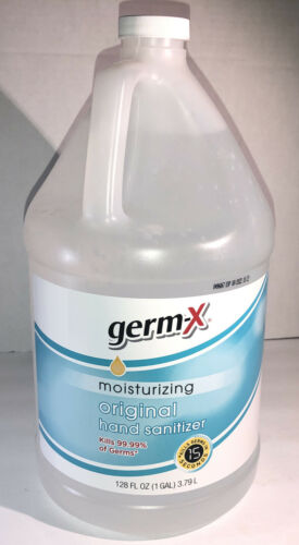SHIP SAME BUS DAY Germ-X Original No-Water Moisturizing Hand Sanitizer 1ea 128oz - Fresh Stock Dated February 2026