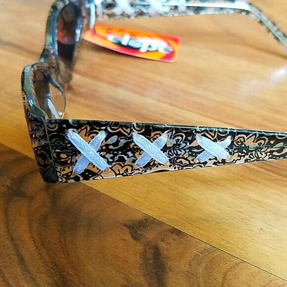 Sunglasses designer Accessory Frame Sexy Librarian Black Glasses book worm beach - Fresh Stock Dated February 2026