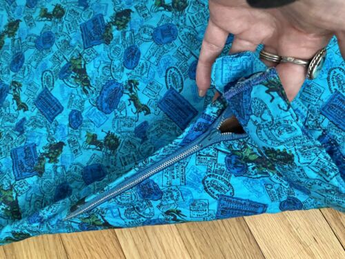 Lovely novelty Horse Print 1950s quilted circle skirt - Fresh Stock Dated February 2026