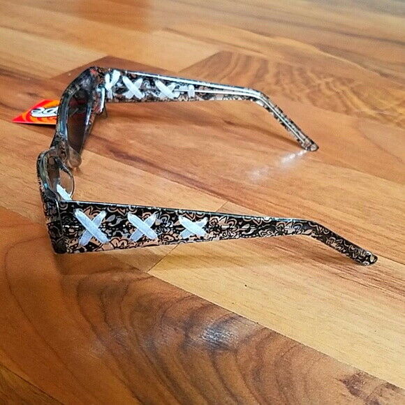 Sunglasses designer Accessory Frame Sexy Librarian Black Glasses book worm beach - Fresh Stock Dated February 2026