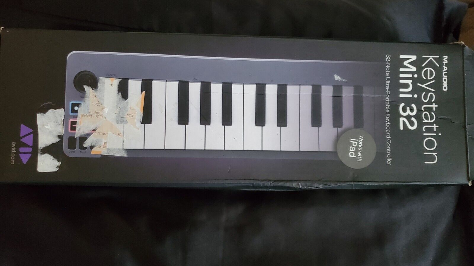 M-Audio Keystation Mini 32 Keyboard Controller Open box - Fresh Stock Dated February 2026