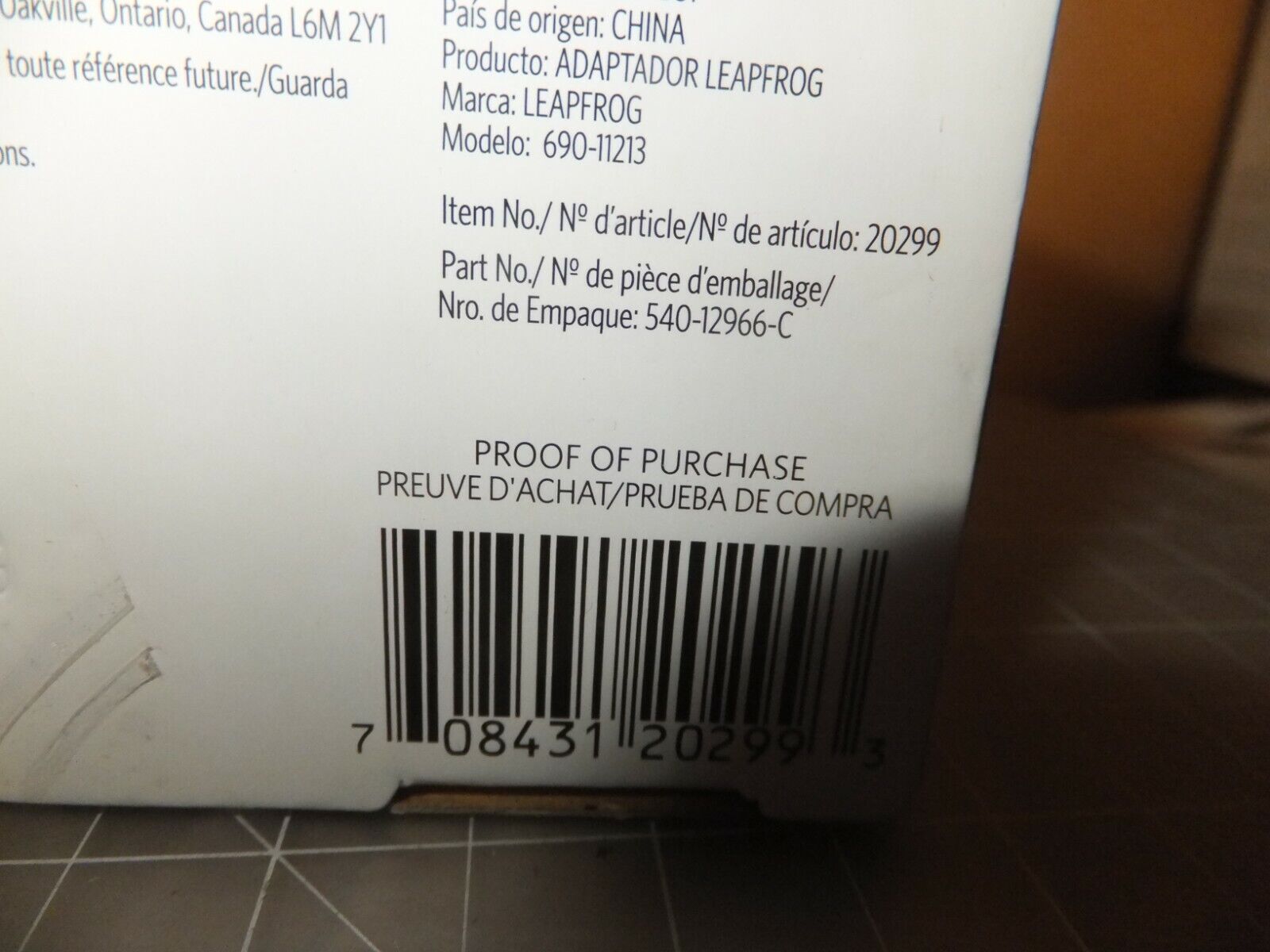 LeapFrog AC Adapter 9V Power Supply Charger Model 690-11213 - Fresh Stock Dated February 2026